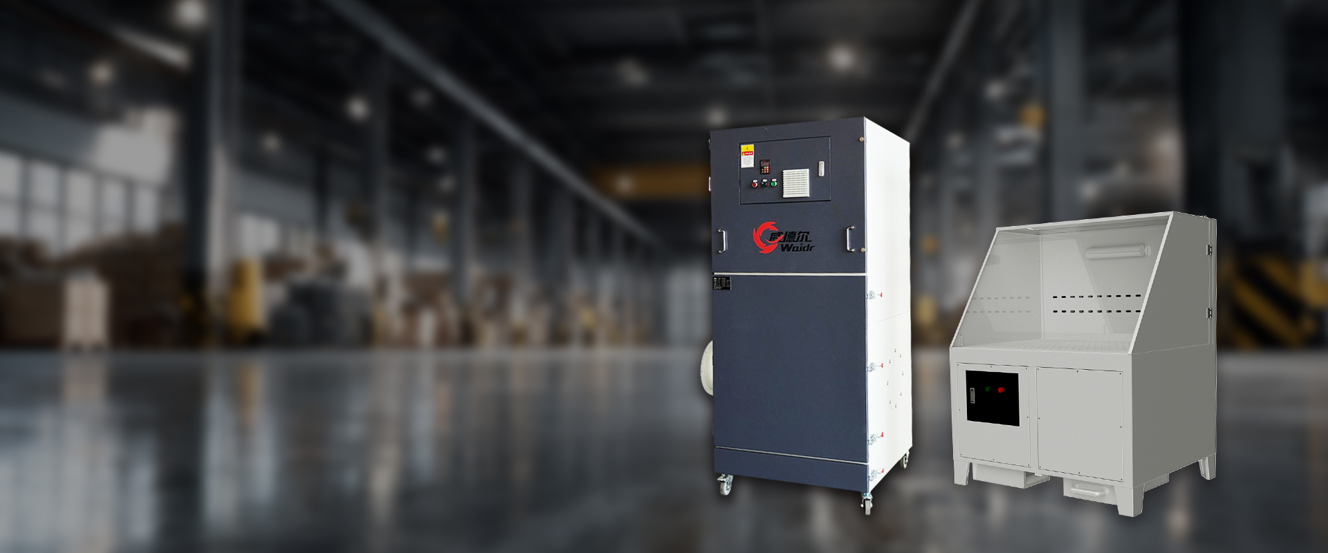 Soluções de controle de poeira