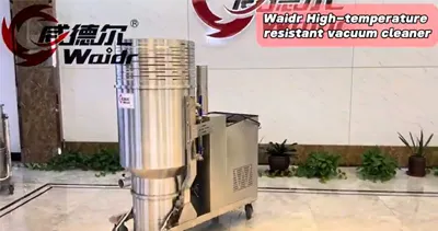 Aspirador de pó industrial resistente a altas temperaturas